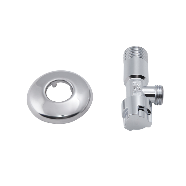 Кран приладовий буксовий Icma 1/2" х 3/8" кутовий №519