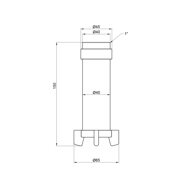 Фільтруючий картридж Icma для фільтрів 1" х  1" 1/4 №752