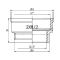 Муфта редукційна SD Forte 2" х 1" 1/2 ВВ SF3575040