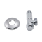 Кран приладовий буксовий Icma 1/2" х 3/4" кутовий №519