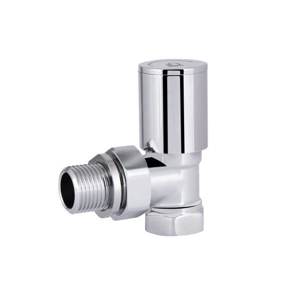 Кран радіаторний SD Forte 1/2" кутовий хром SF234W15