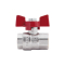 Кран кульовий SD Plus 3/4" ВР для води (метелик) SD602NW20PN40
