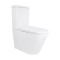 Унітаз підлоговий Swan Rimless 640×360×835 мм, White, з сидінням Slim Duroplast/ Soft-close/ Quick Release QT15222178W Qtap