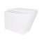 Унітаз підвісний Tern Rimless 490x340x350 мм, White, з сидінням Slim Duroplast/ Soft-close/ Quick Release QT1733052ERW Qtap