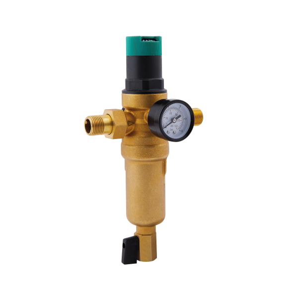 Фільтр самопромивний SD Forte 1/2" з редуктором для горячої води SF128W15H