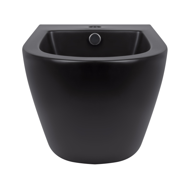 Біде підвісне Robin 495х370х325 мм, Matt Black QT1355046FMB Qtap