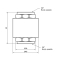 Зворотний клапан SD Plus з латунним штоком 3/4" SD240W20