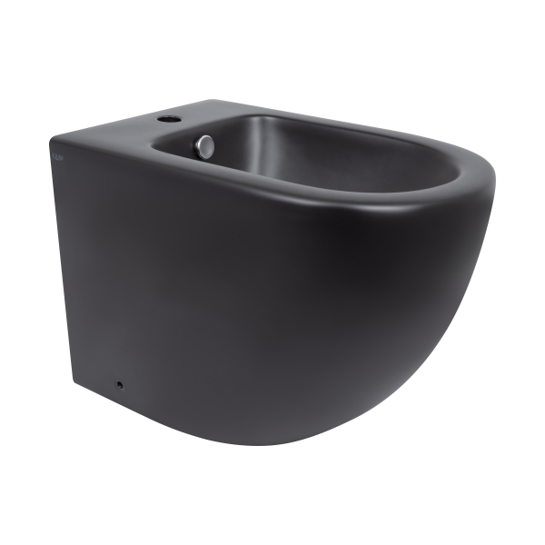 Біде підлогове Robin 565x360x405 мм, Matt Black QT13442141CMB Qtap