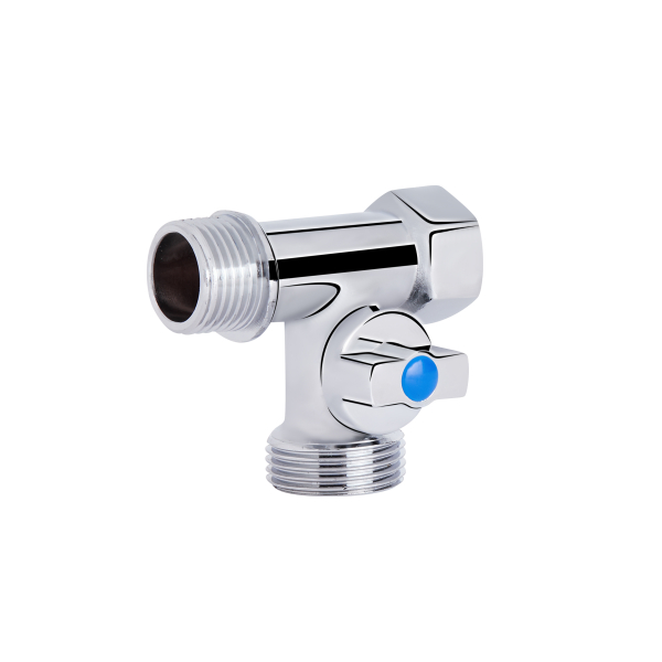 Кран приладовий кульовий SD Plus 1/2" х 3/4" х 1/2" ЗЗВ SD186W152015