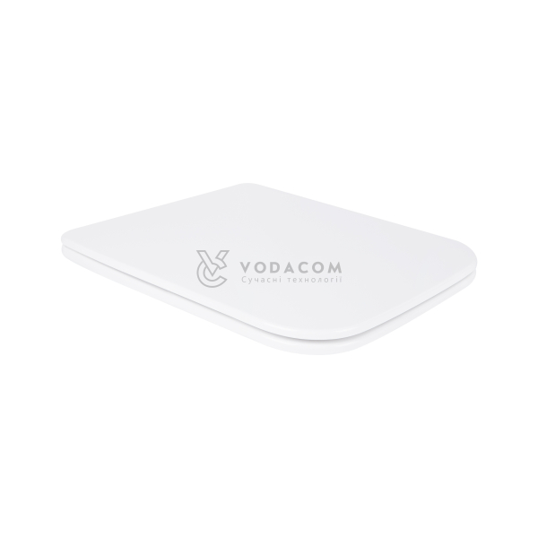 Сидіння для унітаза (Tern) 465x375x55 мм, White, з мікроліфтом, Slim Duroplast, Quick Release QT99HXU10W Qtap