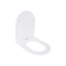 Сидіння для унітаза (Robin, Aries) 430x360x50 мм, White, з мікроліфтом, Slim Duroplast, Quick Release QT99HXU13W Qtap