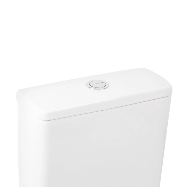 Бачок унітазу підлогового Robin 365х145х420 мм, White (без чаші і сидіння), 3/7,15 л (сумісний з Scorpio, Tern, Robin, Virgo) QT13222141ARW2 Qtap