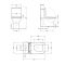 Унітаз підлоговий Nando Rimless 620×345×800 мм, White, з сидінням Slim Duroplast/ Soft-close/ Quick Release QT12221222AW Qtap
