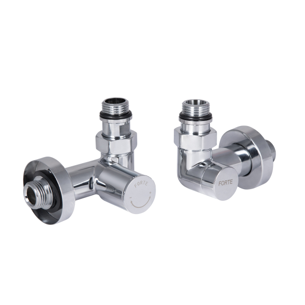 Комплект кранів SD Forte 1/2" НР для рушникосушарки кутовий SF395W15HE