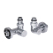 Комплект кранів SD Forte 1/2" НР для рушникосушарки кутовий SF395W15HE
