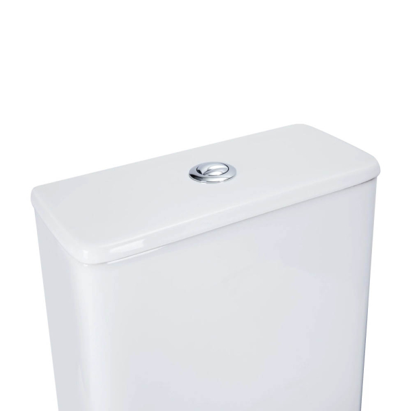 Бачок унітазу підлогового Presto 665х345х770 мм, White (без чаші і сидіння), 3/6 л QT24221217AW2 Qtap