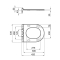 Сидіння для унітаза (Presto) 335х420х35 мм, White, з мікроліфтом, Slim Duroplast, Quick Release QT26991217AW Qtap