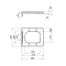 Сидіння для унітаза (Kalao) 345х445х45 мм, White, з мікроліфтом, Slim Duroplast, Quick Release QT08991213AW Qtap
