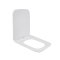 Сидіння для унітаза (Kalao) 345х445х45 мм, White, з мікроліфтом, Slim Duroplast, Quick Release QT08991213AW Qtap