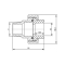 Згін "Американка" PPR Blue Ocean 32 x 1" ЗР