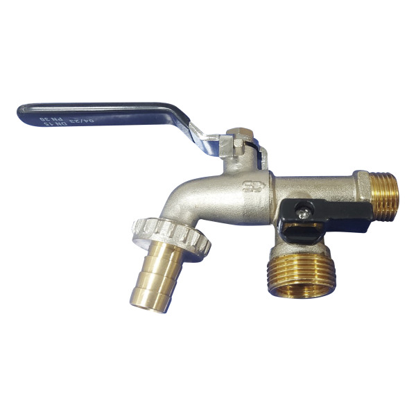 Кран поливальний SD Plus 1/2" ЗР 2 виходи   SD141W15