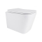 Унітаз підвісний Tern Ultra Quiet 490x365x325 мм, White, з сидінням Slim Duroplast/ Soft-close/ Quick Release QT17332303ASW Qtap
