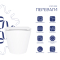 Унітаз підвісний Swan Ultra Quiet 485х360х320 мм, White, з сидінням Slim Duroplast/ Soft-close/ Quick Release QT16335179W Qtap