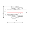 Муфта PPR Blue Ocean 40 x 1" 1/4 ЗР