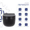 Унітаз підвісний Taurus Ultra Quiet 490х360х380 мм, Matt Black, з сидінням Slim Duroplast/ Soft-close/ Quick Release QT2433084EUQMB Qtap