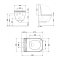 Унітаз підвісний Gemini Ultra Quiet 530х365х373 мм, White, з сидінням Slim Duroplast/ Soft-close/ Quick Release QT2533076EUQW Qtap