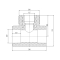 Трійник PPR Blue Ocean 20 x 1/2" x 20 ВР