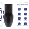 Унітаз підлоговий Robin Ultra Quiet 660x360x855 мм, Matt Black, з сидінням Slim Duroplast/ Soft-close/ Quick Release QT13226083AMB Qtap