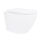 Унітаз підлоговий Robin Ultra Quiet 560x360x420 мм, White з сидінням Slim Duroplast/ Soft-close/ Quick Release QT13223381AW Qtap