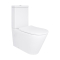 Унітаз підлоговий Vlasta Ultra Quiet 660x360x800 мм, White, з сидінням Slim Duroplast/ Soft-close/ Quick Release QT28228300W Qtap