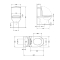Унітаз підлоговий Vlasta Ultra Quiet 660x360x800 мм, White, з сидінням Slim Duroplast/ Soft-close/ Quick Release QT28228300W Qtap