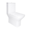 Унітаз підлоговий Aries Rimless 620x360x800 мм, White, з сидінням Slim Duroplast/ Soft-close/ Quick Release QT03228302W Qtap