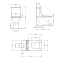 Унітаз підлоговий Aries Rimless 620x360x800 мм, White, з сидінням Slim Duroplast/ Soft-close/ Quick Release QT03228302W Qtap