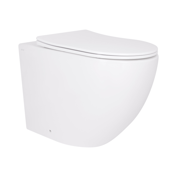 Унітаз підвісний Robin Ultra Quiet 520x365x365 мм, White, з сидінням Slim Duroplast/ Soft-close/ Quick Release QT13332381AW Qtap