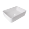Раковина накладна Tern 480х370х135 мм, White, прямокутна, без донного клапана QT17116069W Qtap