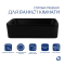 Раковина накладна Tern 480х370х135 мм, Matt Black, прямокутна, без донного клапана QT176069MB Qtap