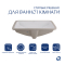 Комплект Qtap Stork: Раковина врізна прамокутна 535x365x190 мм White + Донний клапан PU02O