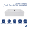 Комплект Qtap Nando LT: Раковина підвісна прамокутна 500х420х130 мм White + Донний клапан PU02O