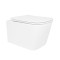 Унітаз підвісний Crow Ultra Quiet 520х360х290 мм, White, з сидінням Slim Duroplast/ Soft-close/ Quick Release QT05335172W Qtap