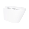Унітаз підвісний Swan Ultra Quiet 520х360х320 мм, White, з сидінням Slim Duroplast/ Soft-close/ Quick Release QT16335180W Qtap