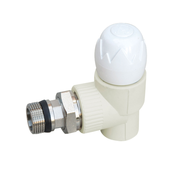 Кран радіаторний PPR Blue Ocean 25 x 3/4" кутовий