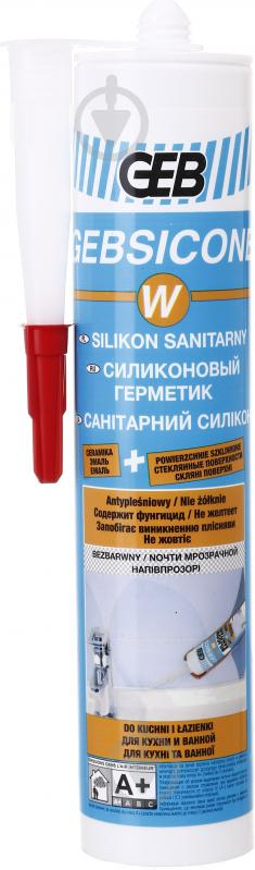 Силікон GEB W білий 0,31 л