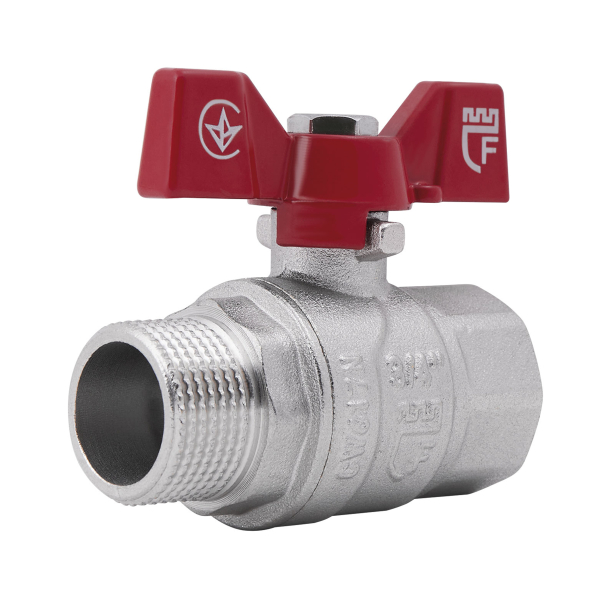 Кран кульовий Thermo Alliance Forte 3/4" ВЗ" метелик" SF607W20