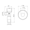 Кран приладовий кульовий SD Forte 1/2" SF340W1515