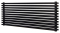 Горизонтальний радіатор Praktikum PH2 425*1000 (чорний Ral9005M підк. 34)
