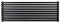 Горизонтальний радіатор Praktikum PH2 425*1000 (чорний Ral9005M підк. 34)